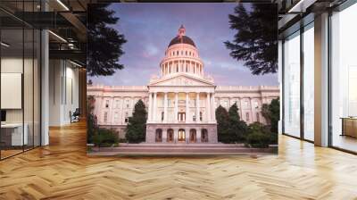 The State Capitol of California in Sacramento Wall mural