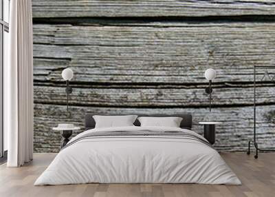 old old wooden planks Wall mural