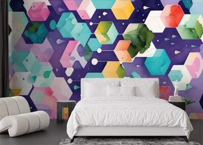 Abstract background  Wall mural