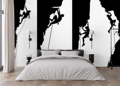 Climber side panels Wall mural