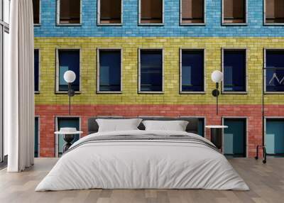 color levels Wall mural