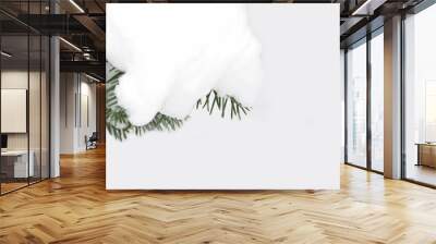 Christmas evergreen spruce tree Wall mural