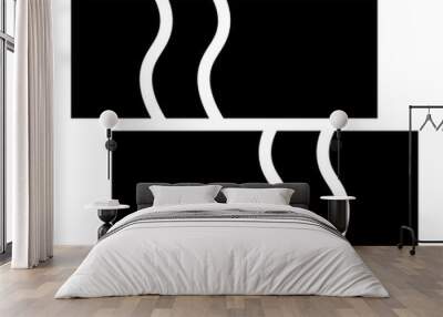 wood glyph  Wall mural