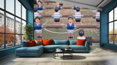 Football/Soccer table game. Sports and recreation Wall mural