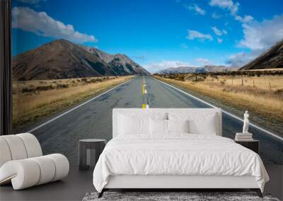 New Zealand State Highway 73 (Great Alpine Highway) Wall mural