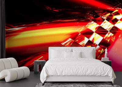 abstract background. Expressive lines, concept of dynamics and movement. Wall mural