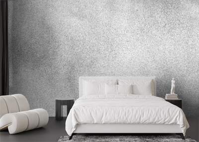 Subtle grain texture. Abstract black and white gritty grunge background. Dark paint spray particles on paper Wall mural