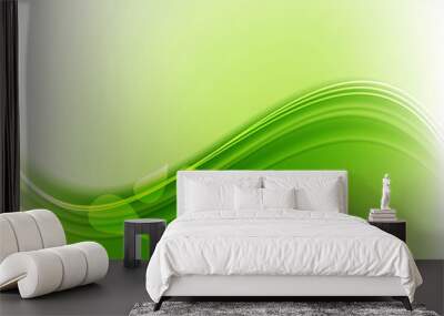 Green design Wall mural