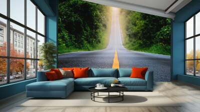 The pathway Wall mural