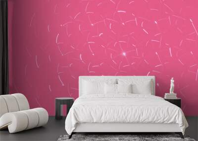 Gradient Azalea Pink Abstract Creative Background Design Wall mural