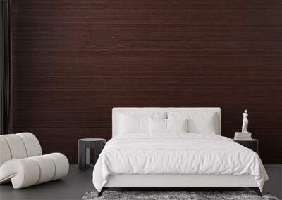 Dark brown wooden background Wall mural