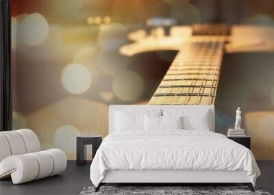 Electric guitar closeup Wall mural