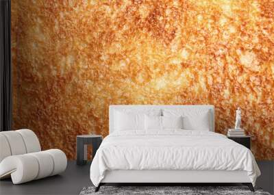 Tasty toasted bread as background Wall mural