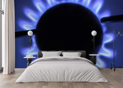 gas flame 2 Wall mural