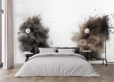 Dust Explosions: A Collection of Dramatic Images Wall mural