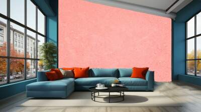 pink painted background texture Wall mural