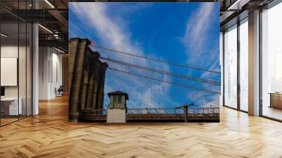 brooklyn bridge abstract Wall mural