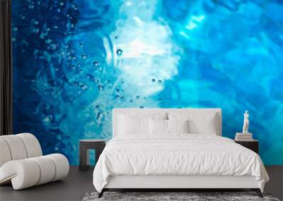 Jacuzzi water ripples and bubbles Wall mural