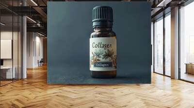 Product photo of a essential oil bottle Wall mural