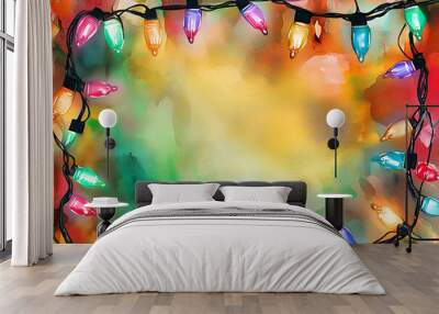 Christmas Background Wall mural