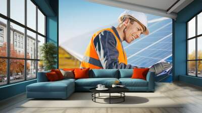 solar power station Wall mural