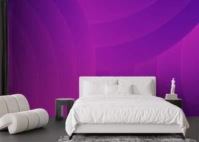 Purple abstract background of striped vibrant gradients Wall mural