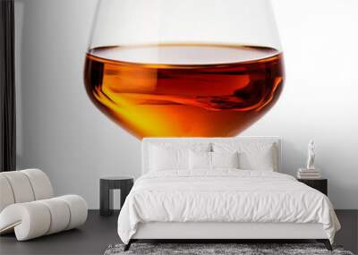 isolated illustration of cognac glass. Created with Generative AI	 Wall mural