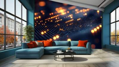 Abstract Digital Landscape Wall mural