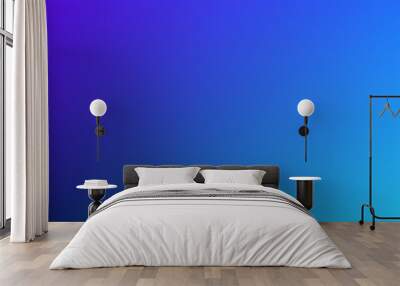 elegant vibrant blue gradient background Wall mural