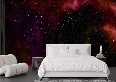 Deep Space illustration  Wall mural