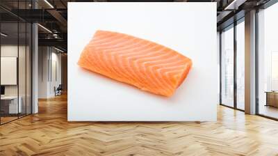 salmon sashimi block, saku Wall mural