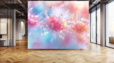 abstract bokeh background Wall mural