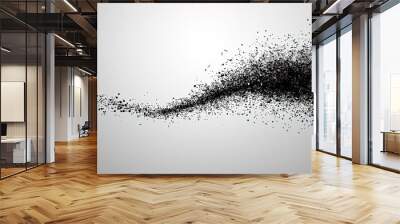 black and white background Wall mural