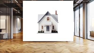 house on white background HD transparent background PNG Stock Photographic Image Wall mural