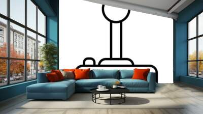 joystick gaming icon Wall mural