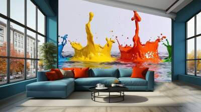 splash Wall mural