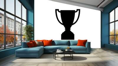 Trophy icon logo Wall mural