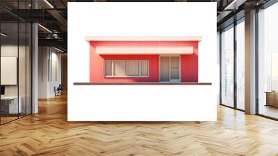 wooden house with roof HD transparent background PNG Stock Photographic Image Wall mural