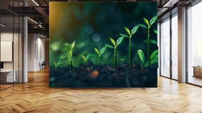 Growth and Development of Nature Wall mural