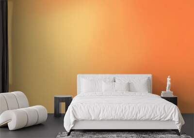 yellow, red and orange gradient background. web banner design Wall mural