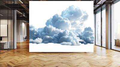 Single Cloud Formation in the Sky Wall mural