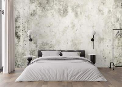 Soft grunge texture in pale grey, suitable for understated and minimalist design themes. Wall mural