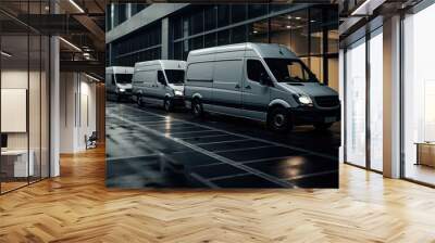 experience the pinnacle of modern transportation with the van. this luxury van, showcasing the lates Wall mural