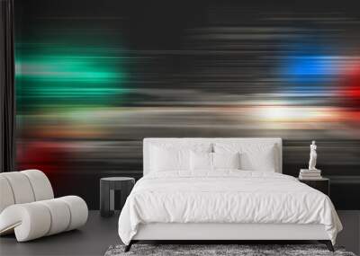 gradient background blur line motion Wall mural