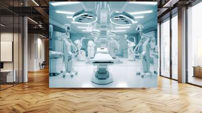 Robotic surgical operating room using artificial intelligence Wall mural