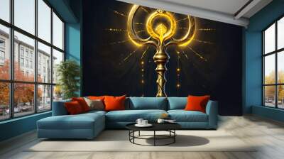 light bulb concept Wall mural