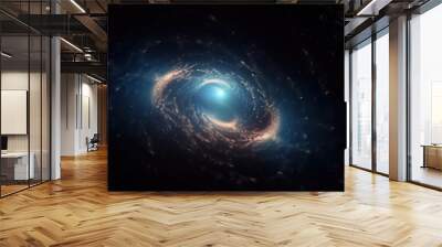 The Unparalleled Majesty of the Universe: 4K Resolution Technology Reveals the Splendor of the Cosmos. Generative AI Wall mural