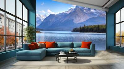 Maligne Lake Wall mural