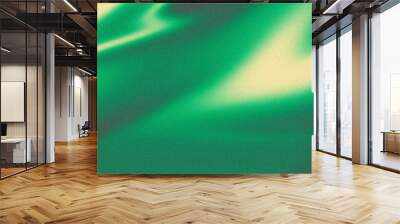 Green gradient grainy texture Wall mural