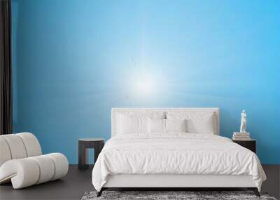 2. blue sky background Wall mural